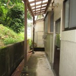 洗濯物干し場